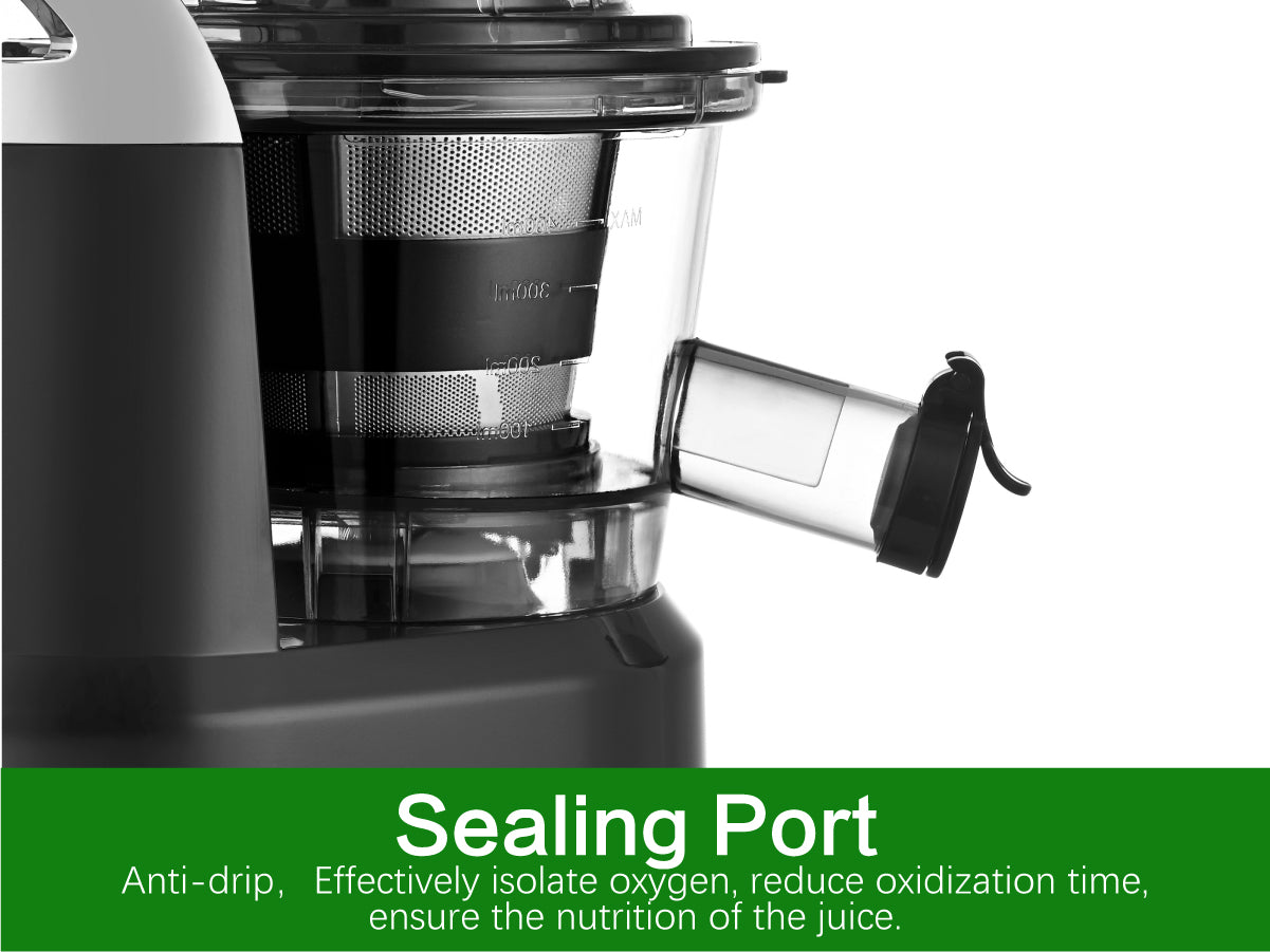 Cold Press Juicer, 83mm Wide Chute for Whole Fruits, BPA-Free, High Juice Yield, Slow Masticating, Easy to Clean