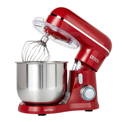 Kitchen in the Box Stand Mixer, 3.5 QT Small Kitchen Electric Stand Mixer, 10-Speed Beginner-Friendly Dough Mixer for Baking, Cake, with Dishwasher-Safe Dough Hook, Beater & Egg Whisk