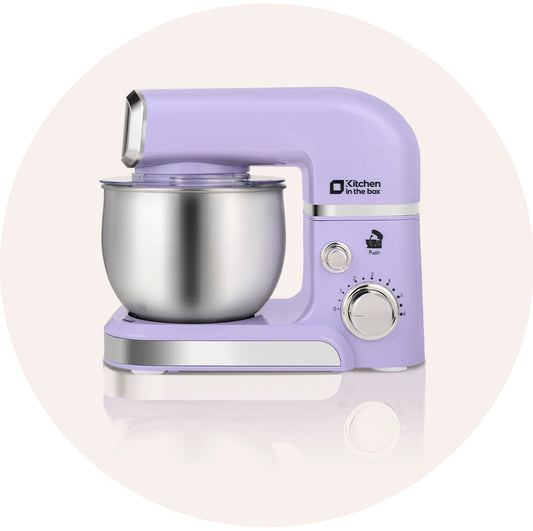 6- speed Multi-functional Tilt-Head Small Electric Stand Mixer PURPLE & Other Color options