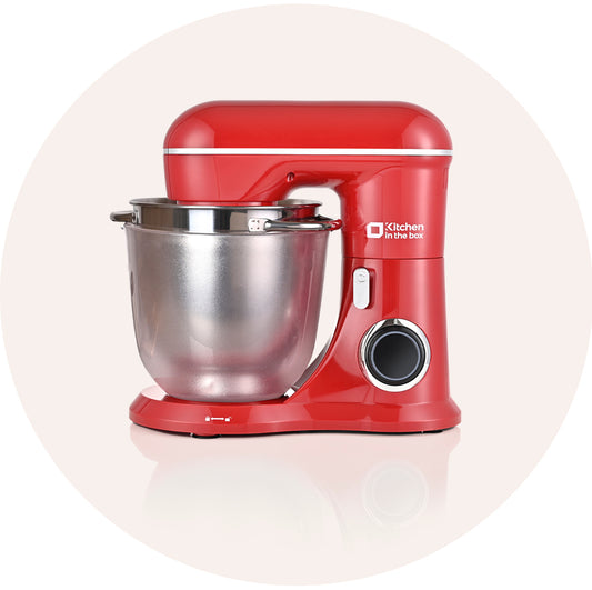 4.5QT+5QT Nesting Bowls and 10 Speed Tilt-Head Stand Mixer RED & Other Color options