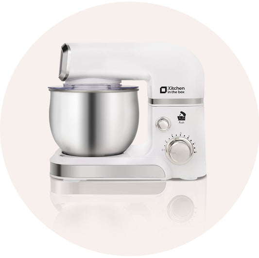 120 Volts 3-In-1, 6- speed Tilt-Head Stand Mixer For Small Kitchen WHITE & Other Color options