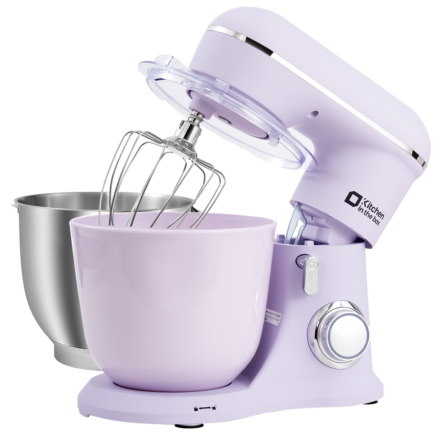 10 Speed Tilt-Head 4.5QT & 5QT Stand Mixer – Matte Food Mixer with Two Bowls, Egg Whisk, Dough Hook & Flat Beater for Daily Use