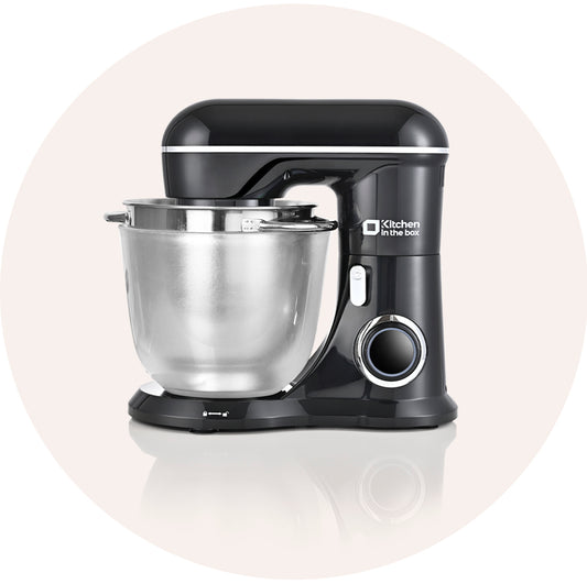 10 Speed Tilt-Head Stand Mixer With 4.5QT+5QT Nesting Bowls BLACK & Other Color options
