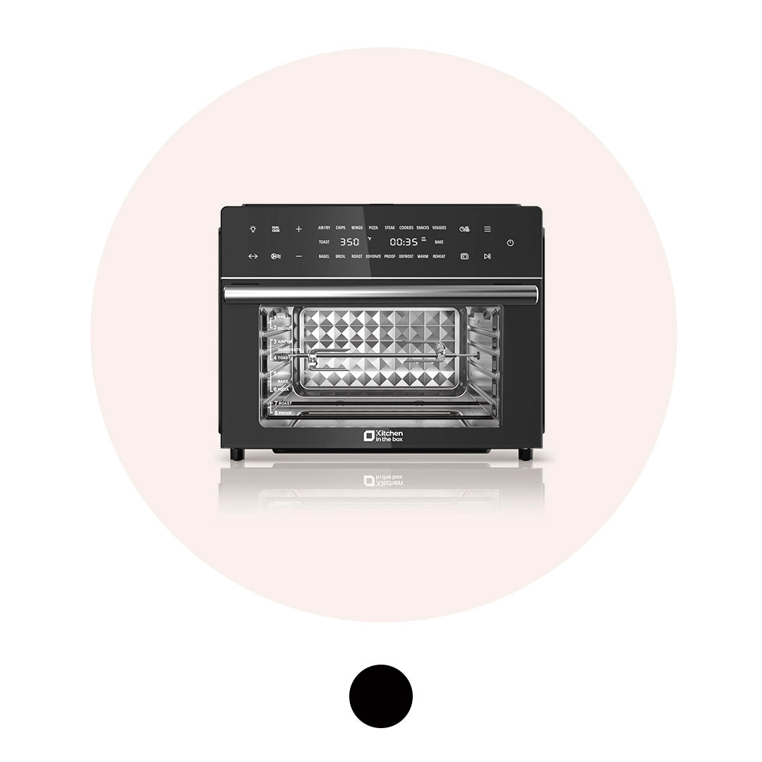 Air Fryer Toaster Oven Combo, 1800W, 32QT Large Capacity, 18-in-1 Smart Air Fryer Oven, 6 Accessories Included