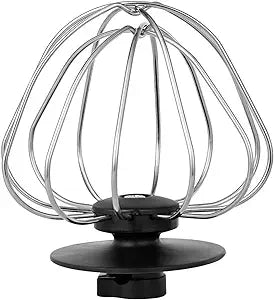Kitchen in the box 3.2QT Small Stand Mixer replacement accessories, Stainless Steel Wire Whip / Stand Mixer Flat Beater / Stand Mixer Dough Hook