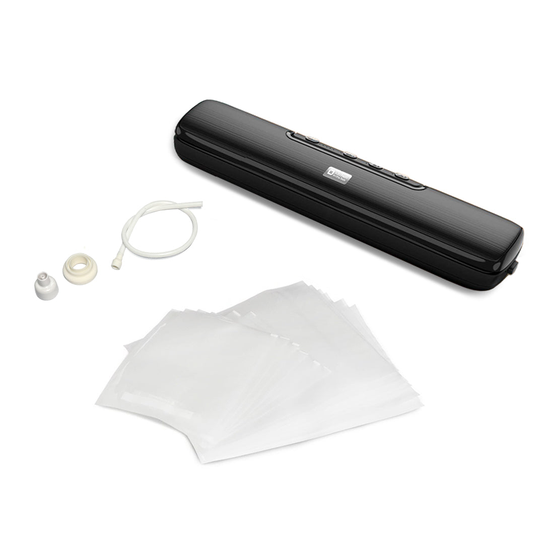 Food Vacuum Sealer, 135W Fast Sealing, Versatile 5 Modes, Overheat Protection System, Includes 15Pcs Vacuum Seal Bags